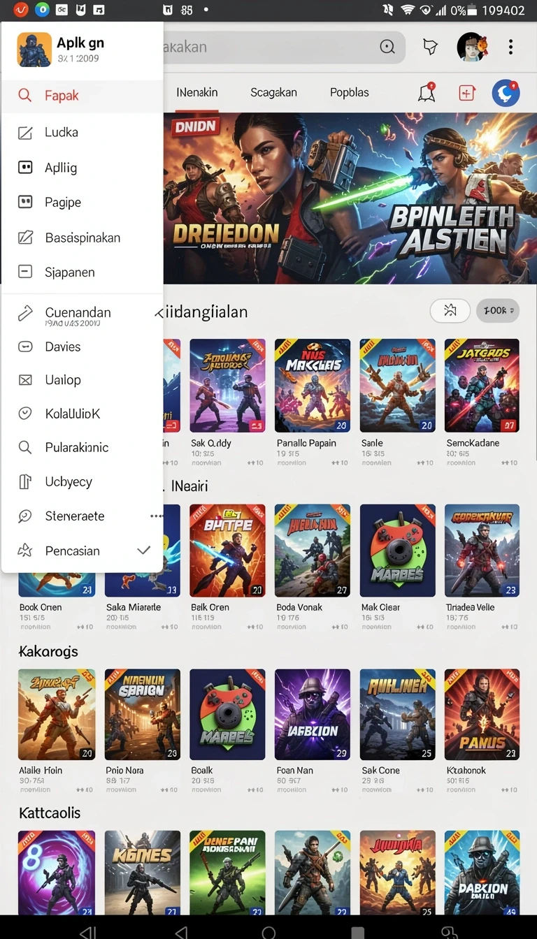 Pratinjau layar Aplikasi java303 Paling Baru untuk Android